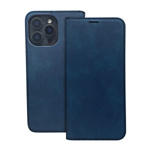 Etui Smart Suede do Samsung Galaxy A25 5G (global) granatowe