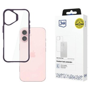 3MK SatinArmor+ Case iPhone 16 6.1"fioletowy/purple Military Grade