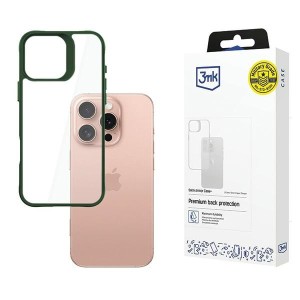 3MK SatinArmor+ Case iPhone 16 Pro 6.3"zielony/green Military Grade