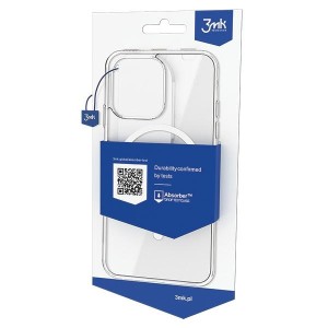 3MK MagCase iPhone 15 Pro 6.1"przezroczysty/clear kompatybilny z MagSafe