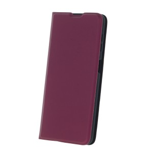 Etui Smart Soft do iPhone 17 Pro 6,3" burgundowe