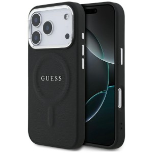 Guess nakładka Classic Logo MagSafe do iPhone 17 Pro czarna