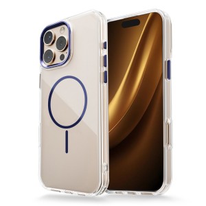 Nakładka Clear Thin Mag do iPhone 17 6,3" niebieska
