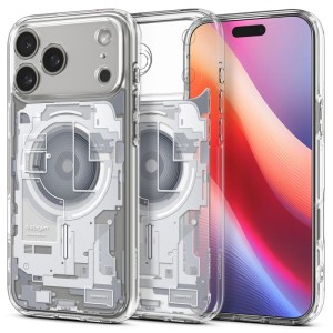 Spigen nakładka Ultra Hybrid Mag Magsafe do iPhone 17 Pro Zero One biała