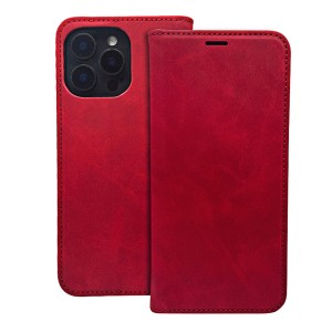 Etui Smart Suede do iPhone 17 Air 6,6" czerwone