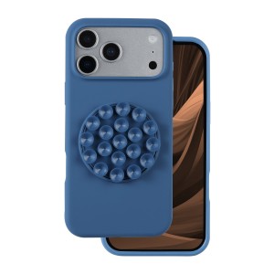 Nakładka Silicone Stick do iPhone 17 Pro 6,3" niebieska