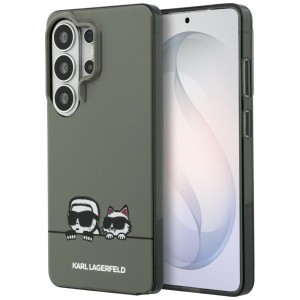 Karl Lagerfeld nakładka IML Peekaboo Karl&Choupette MagSafe do Samsung Galaxy S26 Ultra czarna