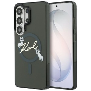 Karl Lagerfeld nakładka IML KC Script MagSafe do Samsung Galaxy S26 Ultra czarna
