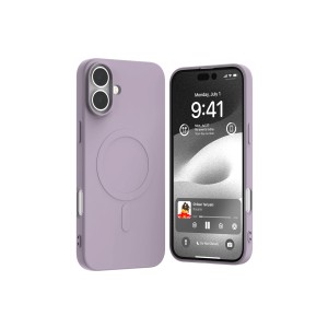 Mercury Semi-Silicon MagSafe iPhone 16  Plus (6.7), LILAC PURPLE / FIOLETOWY