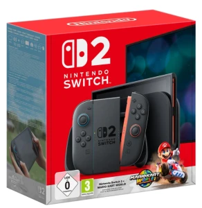 Nintendo Switch 2 Console + Mario Kart World - Black