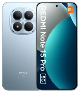Xiaomi Redmi Note 15 Pro 5G Dual Sim 8GB RAM 256GB - Glacier Blue