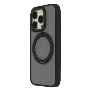 Nakładka Secure Spinning Mag do iPhone 15 Pro 6,1" czarny