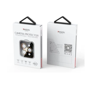 Yesido Lens Protector WB27 iPhone 16 Plus, SILVER / SREBRNY