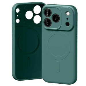 Mercury Semi-Silicon MagSafe iPhone 17 Pro (6.3), GREEN / ZIELONY