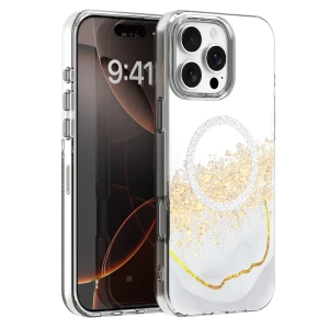 Nakładka Epoxy Mag do iPhone 16 Pro 6,3" biała