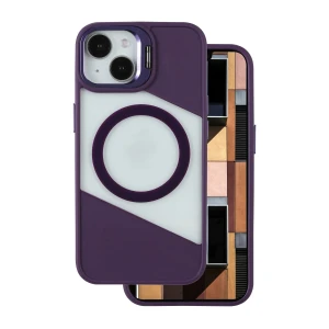 Nakładka Fusion Mag do iPhone 15 6,1" fioletowa