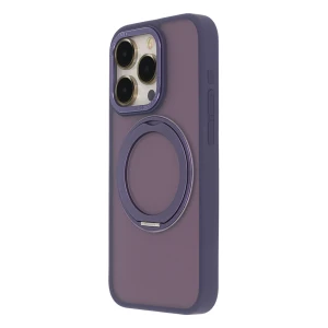 Nakładka Secure Spinning Mag do iPhone 15 Pro 6,1" fioletowy