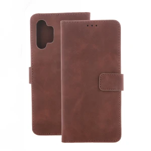 Etui Smart Velvet do Xiaomi Redmi Note 15 Pro Plus 5G (EU) brązowe