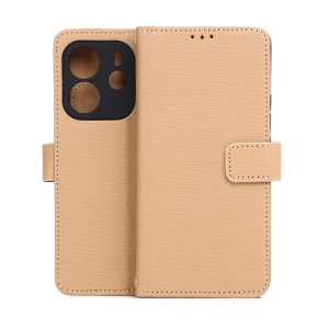 Etui Smart Triangle do Xiaomi Redmi Note 14 4G (Global) (164.84 x 78.15 x 8.16 mm) brązowe