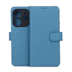 Etui Smart Triangle do Xiaomi Redmi Note 14 4G (Global) (164.84 x 78.15 x 8.16 mm) niebieskie