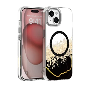 Nakładka Epoxy Mag do iPhone 15 6,1" czarna