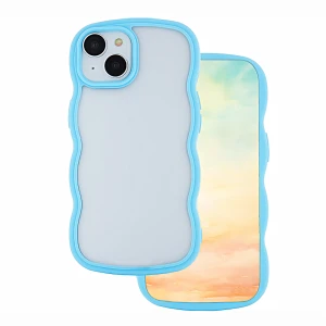 Nakładka Wave do iPhone 15 6,1" niebieska