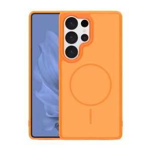 Nakładka Frame Thin Mag do Samsung Galaxy S26 Ultra pomarańczowa