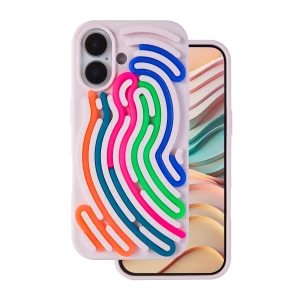 Nakładka DIY Snake do iPhone 16 6,1" różowa