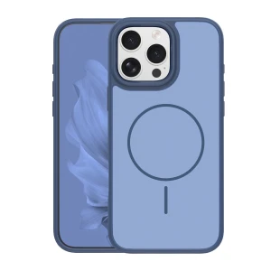 Nakładka Frame Thin Mag do iPhone 16 Pro Max 6,9" ciemnoniebieska