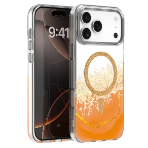 Nakładka Epoxy Mag do iPhone 17 Pro 6,3'' pomarańczowa
