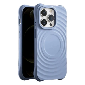 Nakładka Circle Mag do iPhone 15 Pro 6,1" niebieska