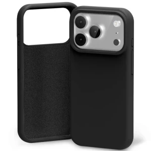Etui Mercury Silicone do iPhone 17 Pro czarny
