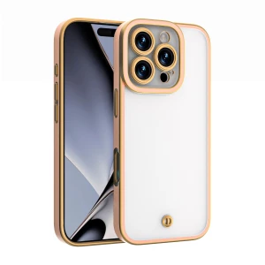 Nakładka Silky Gold do iPhone 17 Air 6,6" różowa