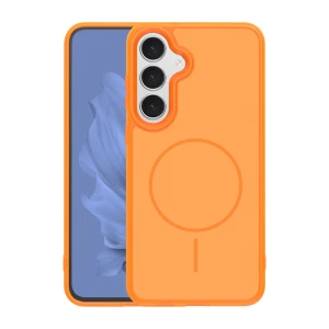 Nakładka Frame Thin Mag do Samsung Galaxy S26 Plus pomarańczowa