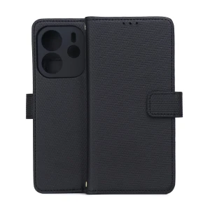 Etui Smart Triangle do Xiaomi Redmi Note 14 4G (Global) (164.84 x 78.15 x 8.16 mm) czarne