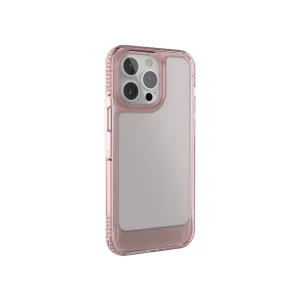 Ugly Rubber nakładka UMODEL do iPhone 15 Pro 6,1" clear różowa