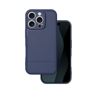 Nakładka Simple Carbon do iPhone 17 Pro 6,3" niebieska