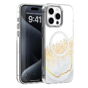 Nakładka Epoxy Mag do iPhone 15 Pro 6,1" biała