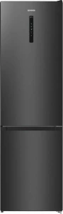 Lodówka Gorenje NRK620EABXL4 NoFrost Czarna 200cm 331l 60cm CrispZone