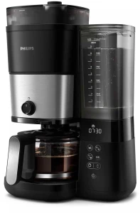 Ekspres przelewowy z młynkiem Philips HD7900/50 1,25 l czarny