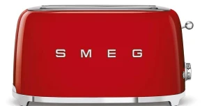Toster Smeg TSF02RDEU czerwony 1500 W