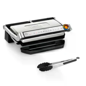 Grill elektryczny kontaktowy Tefal OptiGrill+ XL 2000 W srebrny 800 cm²