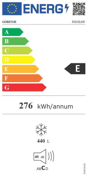 Zamrażarka wolnostojąca skrzyniowa Gorenje FH43EAW biały 440 l 40 dB_4.jpg