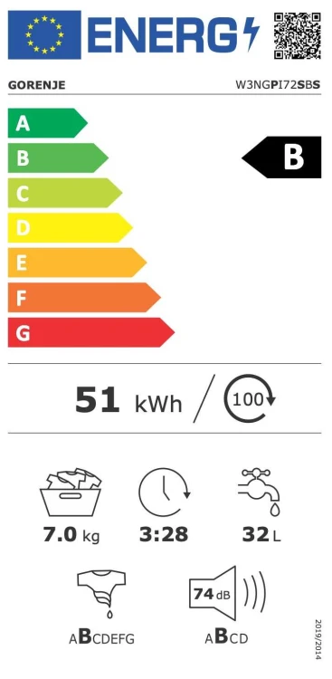 Pralka Gorenje W3NGPI72SBS 7kg 1200 obr Biała SterilTub Para Inverter SLIM_5.jpg