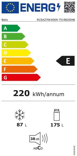 Lodówka BEKO RCSA270K40SN 170.8cm Srebrny_2.jpg