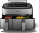 Frytkownica beztłuszczowa Airfryer Philips 9L 2750W NA555/00 dwa kosze_2.jpg