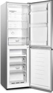Lodówka Gorenje NRK418ECS4 256 l 182,4 cm 41 dB No Frost Plus LED srebrna