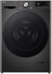LG F4DR711S2BA pralko-suszarka Wolnostojący Od przodu Czarny_6.jpg