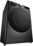 LG F4DR711S2BA pralko-suszarka Wolnostojący Od przodu Czarny_8.jpg
