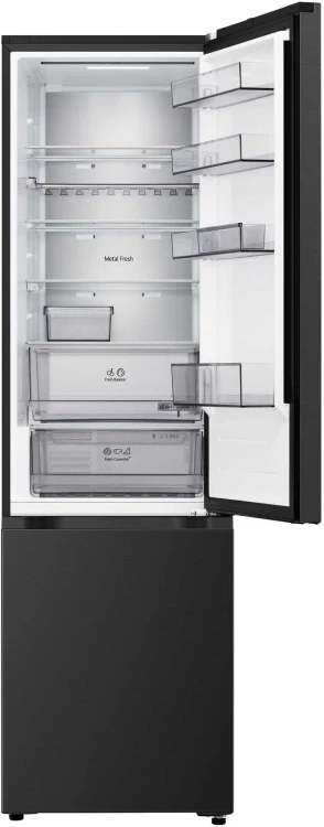 LG GBBS524CEV lodówko-zamrażarka Wolnostojący 375 l Czarny_7.jpg